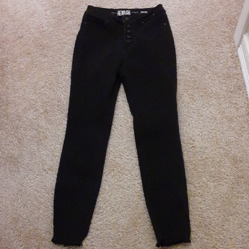 Black High-Waisted Jeans